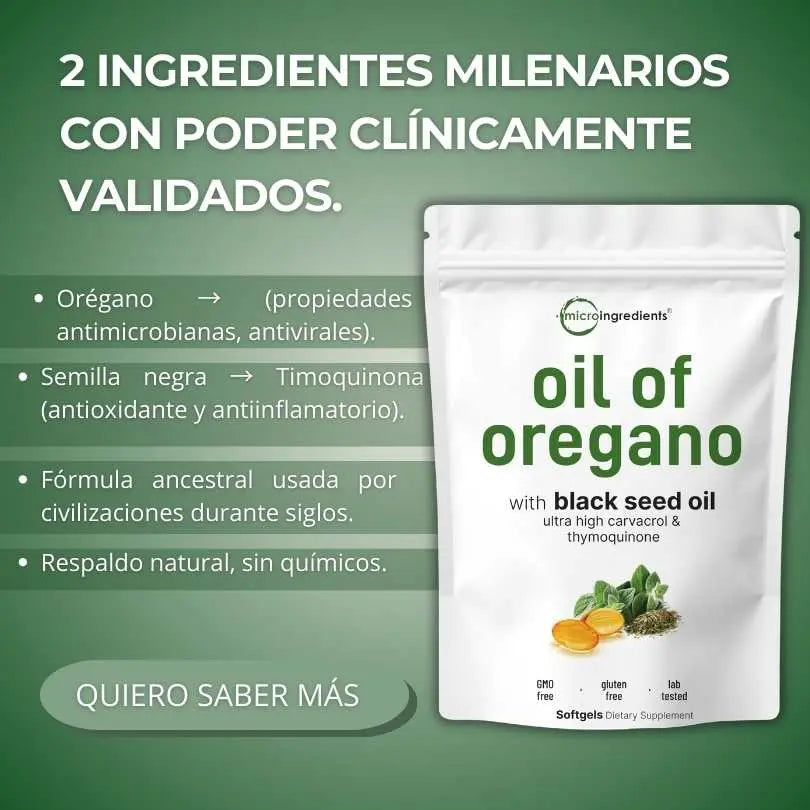 Aceite De Oregano X 2 Microingredients